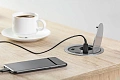 Розетка круглая Charger